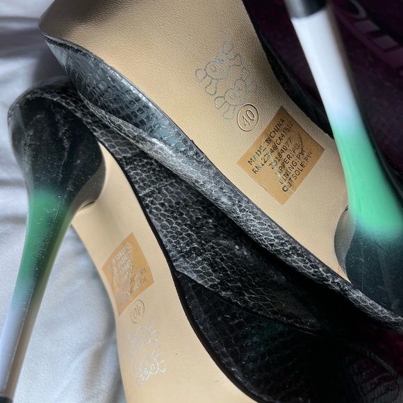 NIB RuPauls Drag Race for Iron Fist Snakeskin Peep Toe Heel | Gradient Heels - Picture 11 of 15